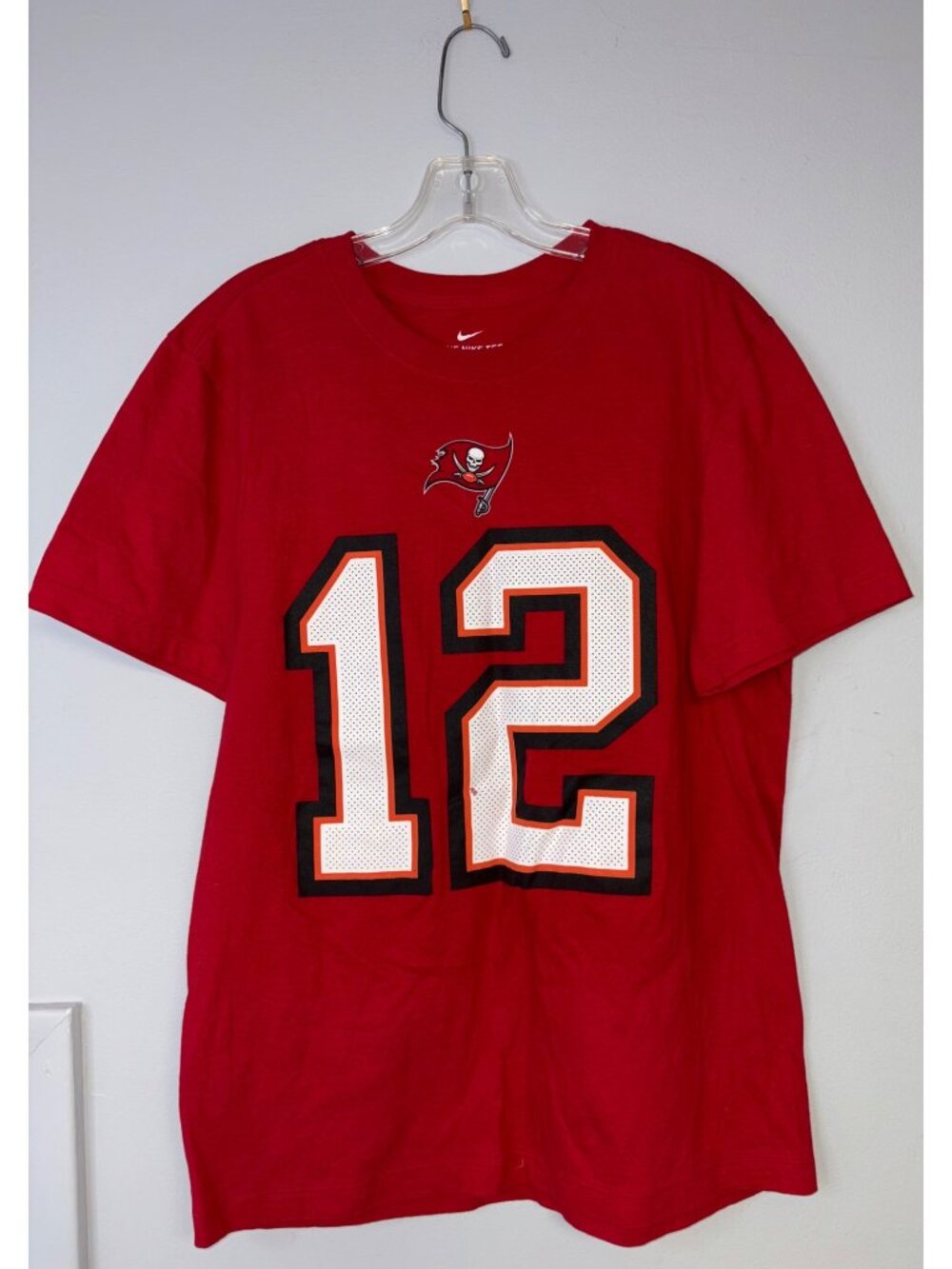Tampa Bay buccaneers small Nike number 12 shirt